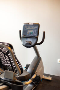 Bicicleeta estática Precor no Estúdio Just Ready Antas